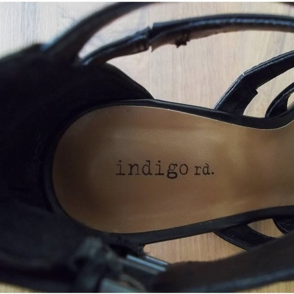 Indigo Rd® ‘Irkasnee’ Wedge Open Toe Platform Sandal Size US 9M - Picture 7 of 14